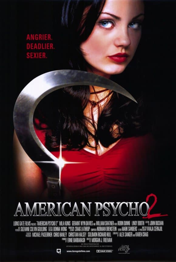 American Psycho II All American Girl (2002) อเมริกัน ไซโค 2 สวยสับแหลก