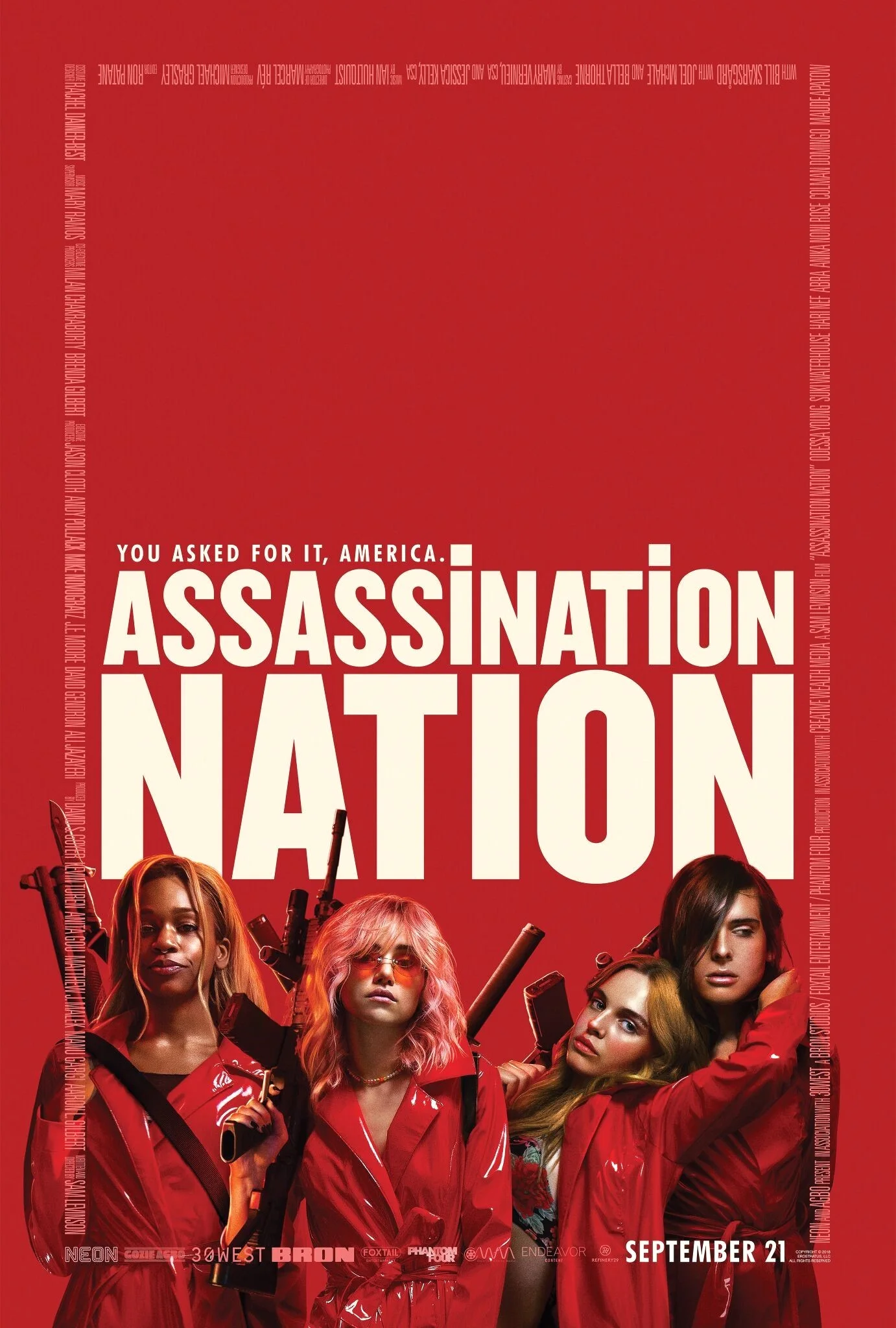 Assassination Nation (2018) แอสแซสซิเนชั่น เนชั่น พากย์ไทย