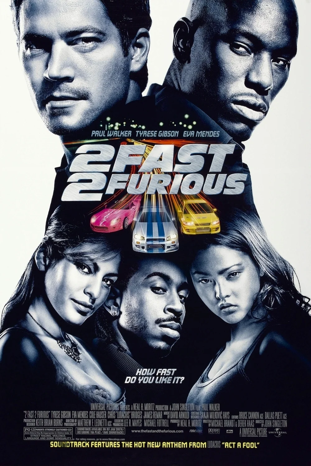 Fast & Furious 2 (2003) เร็วคูณ 2 ดับเบิ้ลแรงท้านรก พากย์ไทย HD