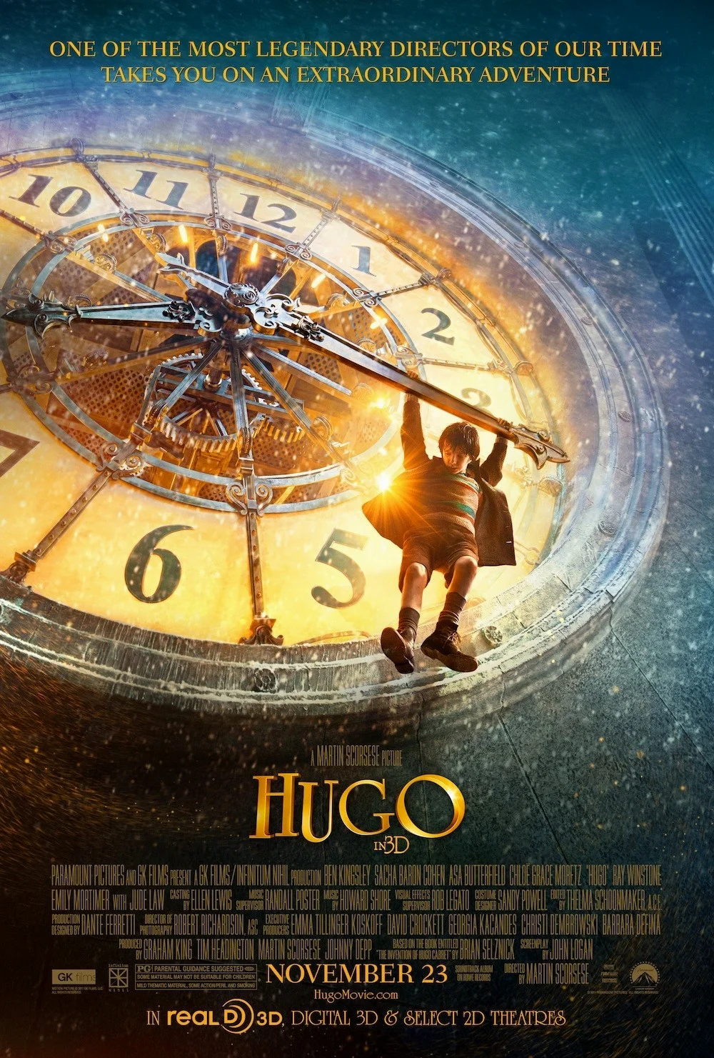 Hugo (2011) ปริศนามนุษย์กลของอูโก้ พากย์ไทย HD