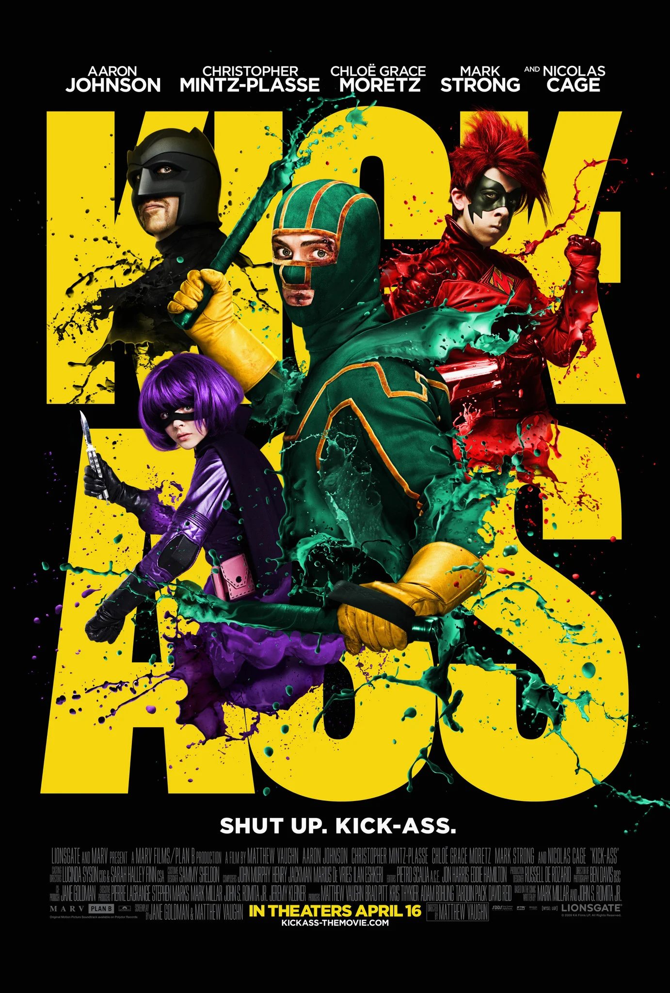 Kick-Ass (2010) เกรียนโคตร มหาประลัย พากย์ไทย หนังฟรี