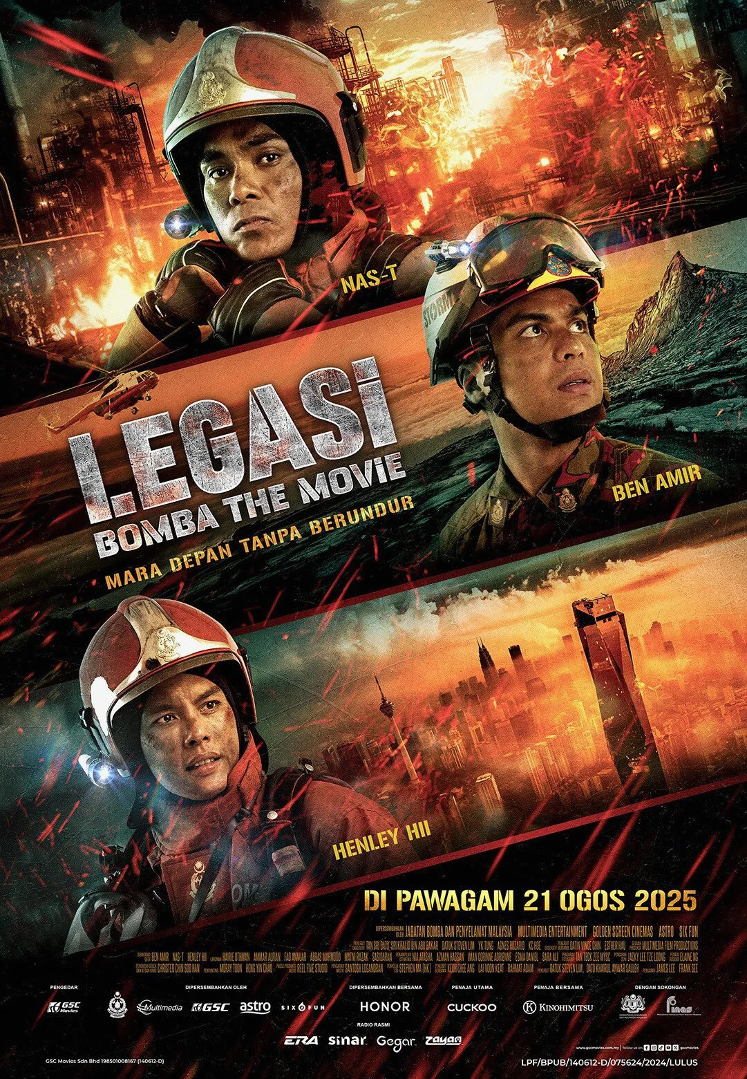 Legasi: Bomba the Movie (2024) ตำนานนักผจญเพลิง พากย์ไทย HD