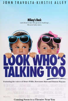 Look Who's Talking Too (1990) อุ้มบุญมาเกิด 2 ตอน แย่งบุญพี่ พากย์ไทย HD