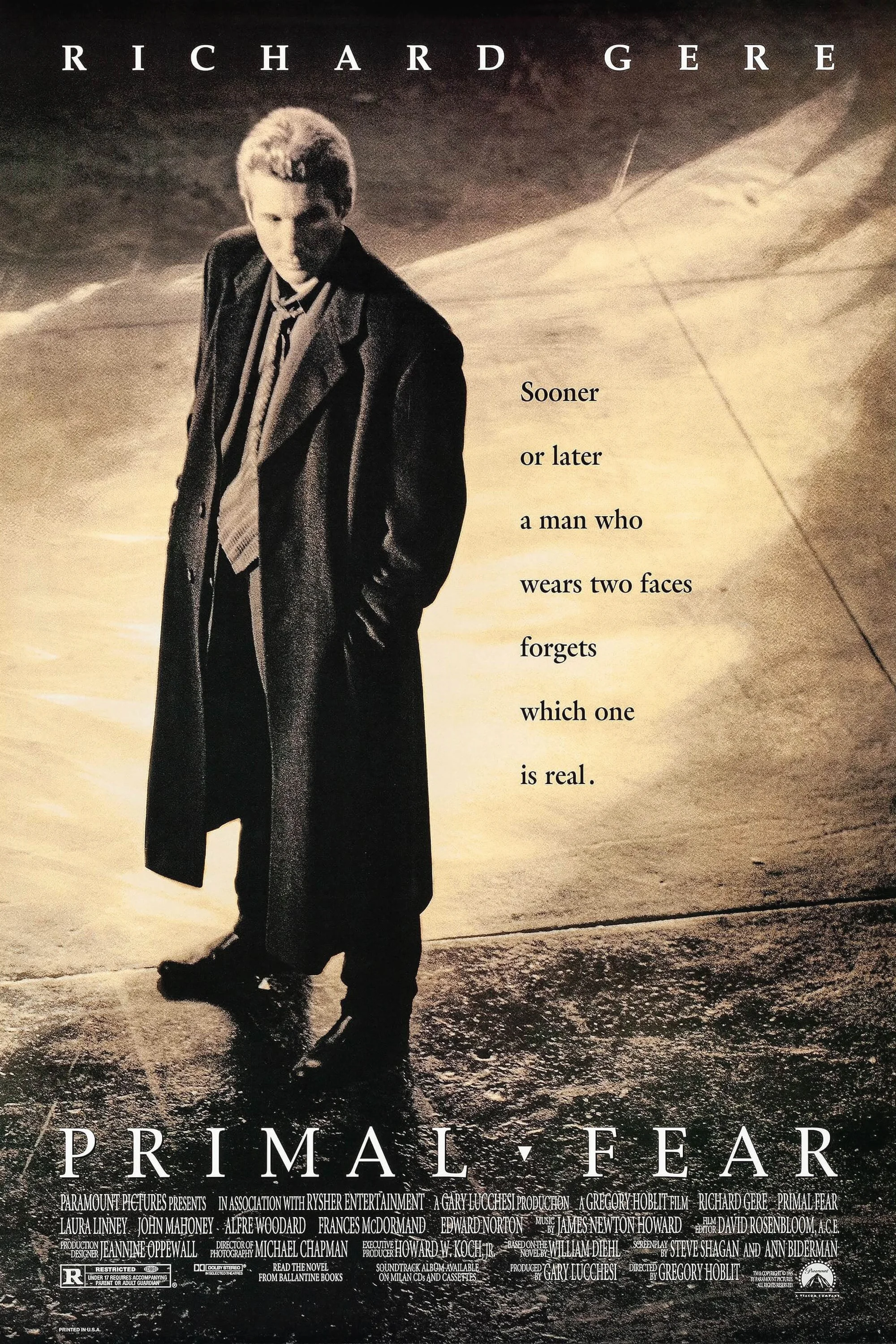 Primal Fear (1996) สัญชาตญาณดิบซ่อนนรก พากย์ไทย HD