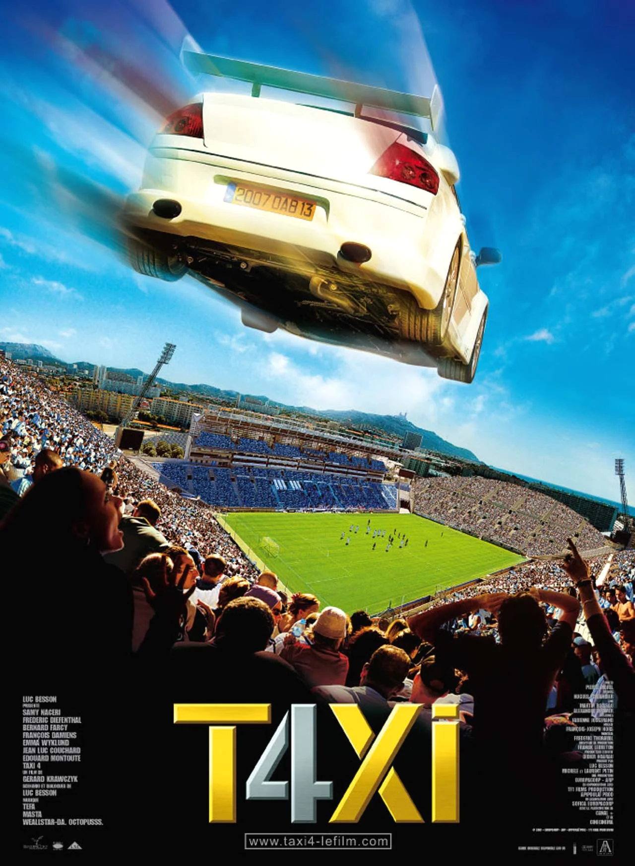 Taxi 4 (2007) แท็กซี่ 4 ซิ่งระเบิด บ้าระห่ำ พากย์ไทย HD