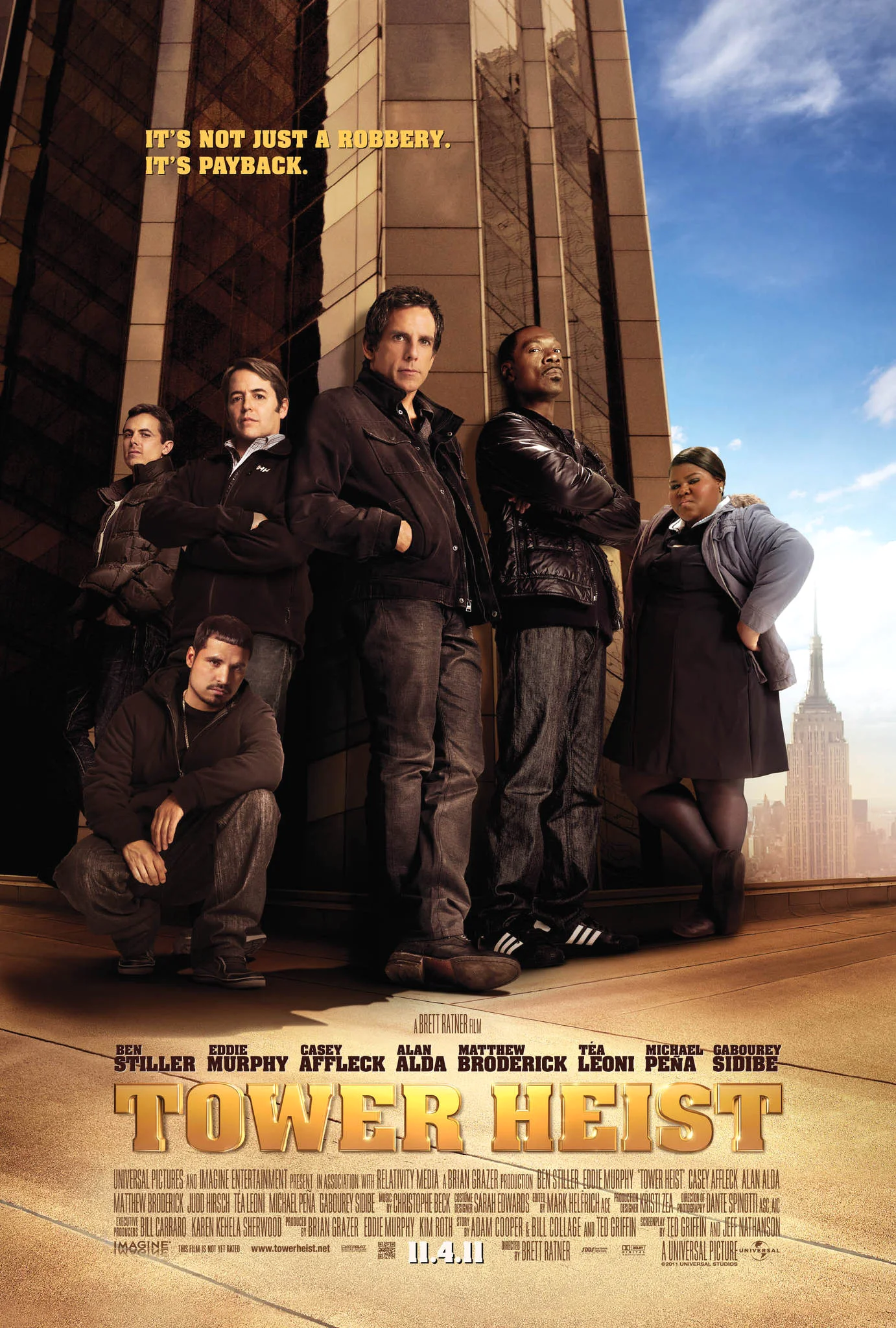 Tower Heist (2011) ปล้นเสียดฟ้า บ้าเหนือเมฆ พากย์ไทย HD