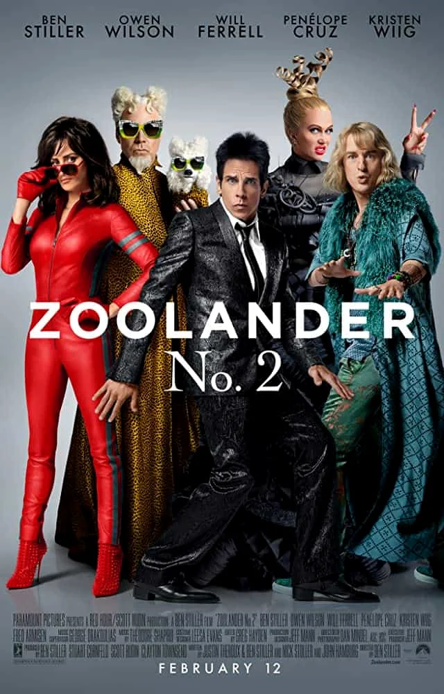 Zoolander 2 (2016) ซูแลนเดอร์ 2 เว่อร์วังอลังการ พากย์ไทย HD