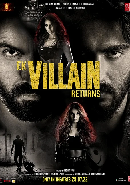 Ek Villain Returns (2022) วายร้ายรีเทิร์น พากย์ไทย HD