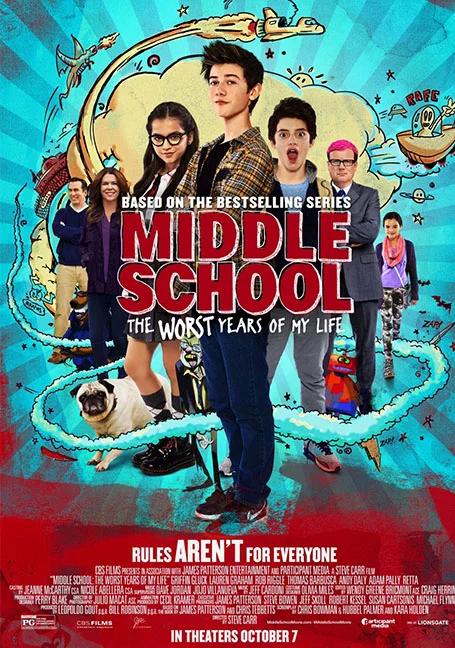 Middle School The Worst Years of My Life (2016) โจ๋แสบ แหกกฏเกรียน พากย์ไทย หนัง