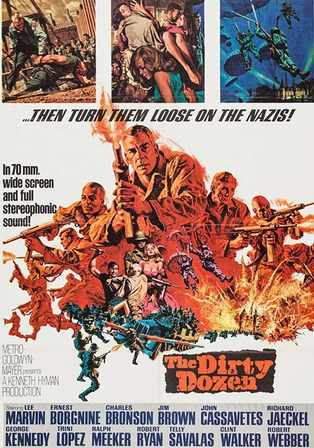 THE DIRTY DOZEN (1967) 12 เดนตาย หนังสงคราม พากย์ไทย